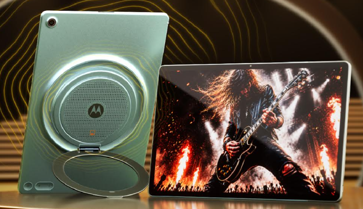 Motorola launches the all-new moto pad 70 groove, the Ultimate Entertainment Tablet featuring a 9-unit JBL Pro Speaker System