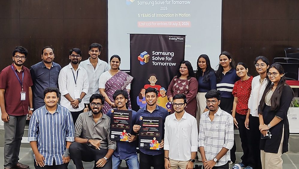 Samsung Solve For Tomorrow Design Thinking Empowers Ahmedabad Students to Tackle Sustainability, Food Safety and Industrial Automation Challenges