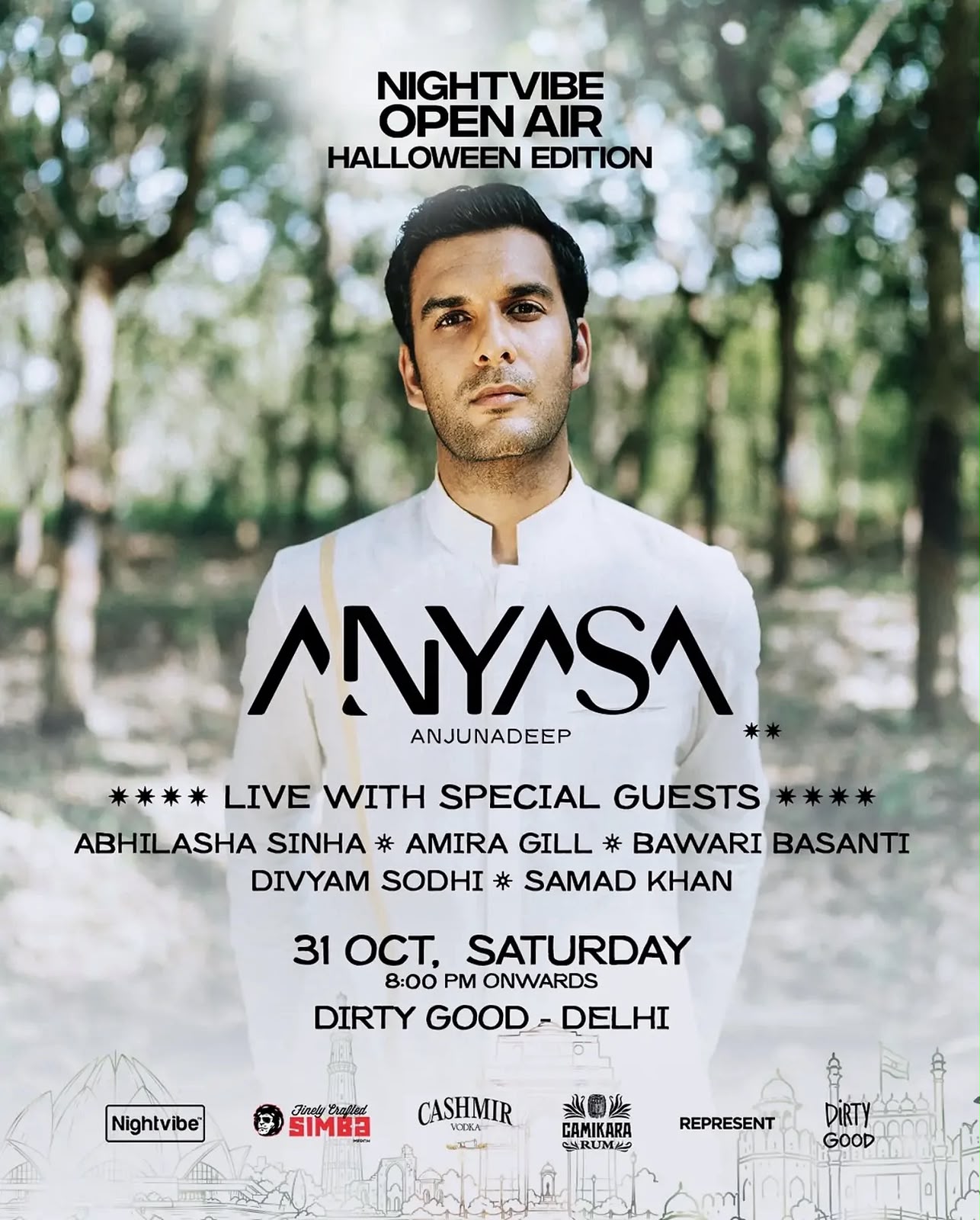 ANYASA RETURNS TO DELHI WITH A SPECIAL LIVE EXPERIENCE AT NIGHTVIBE OPEN AIR THIS HALLOWEEN