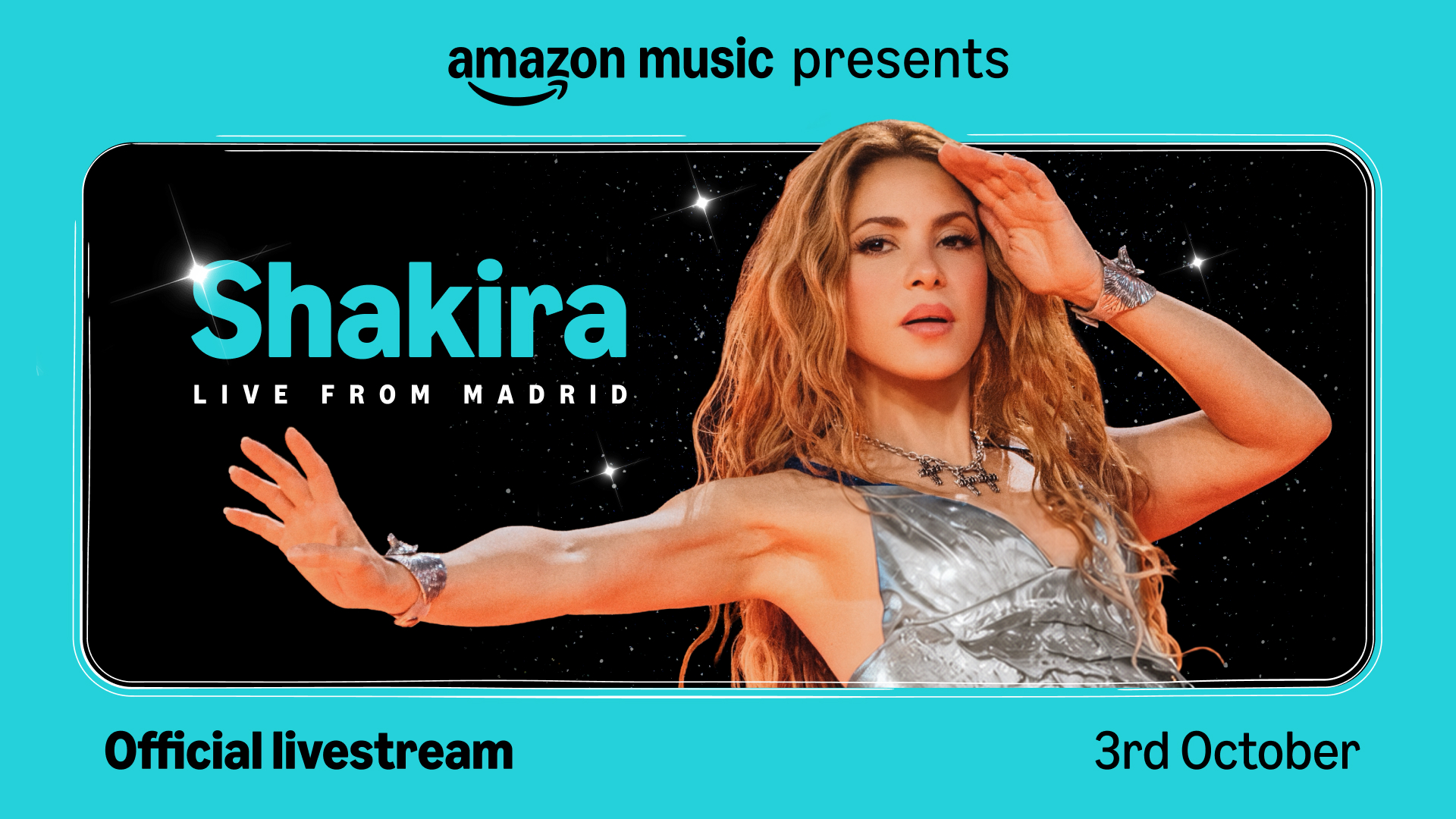 Global Livestream : Amazon Music and Shakira Celebrate the Women Shaping Latin Music and Culture