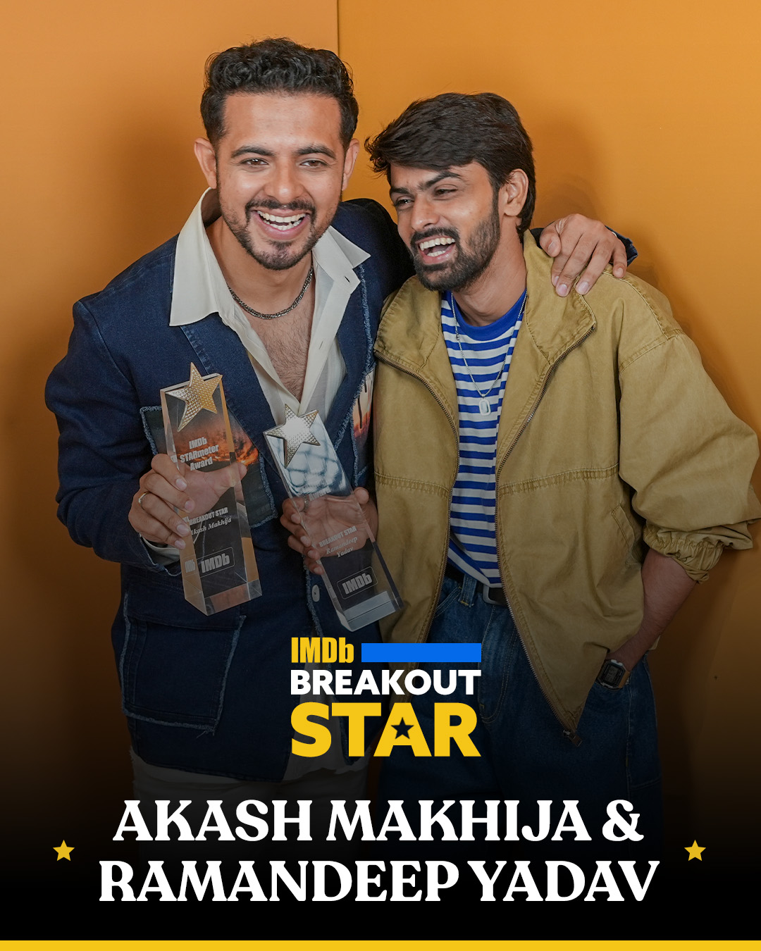 &lsquo;Raakh&rsquo; Stars Akash Makhija and Ramandeep Yadav Earn IMDb STARmeter Awards, Marking Career Firsts
