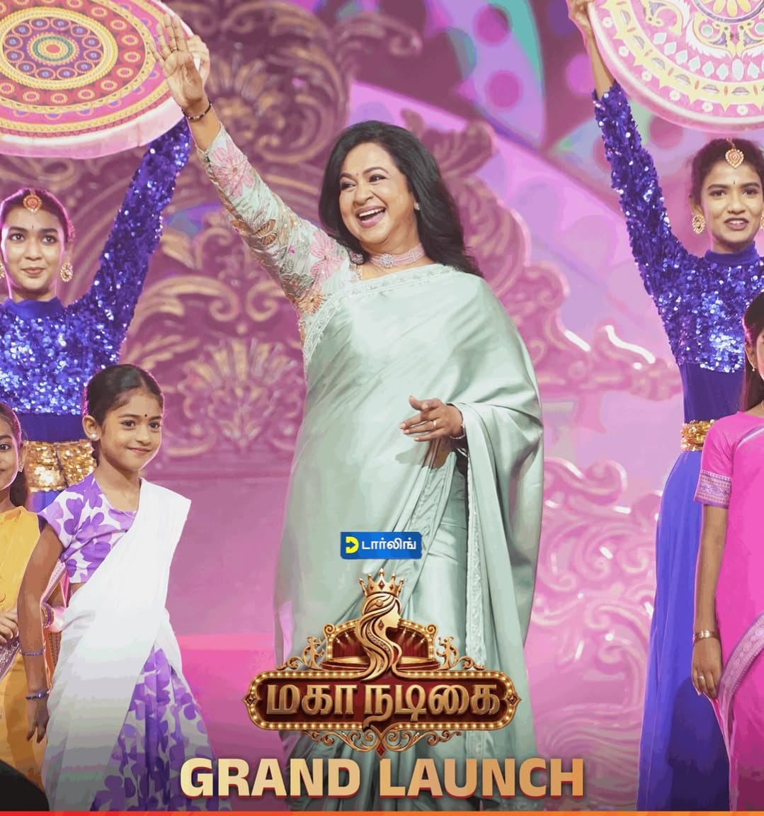 Lights, Camera, Action! Zee Tamil Launches Mahanadigai  with Radhika Sarathkumar and Swasika as Judges