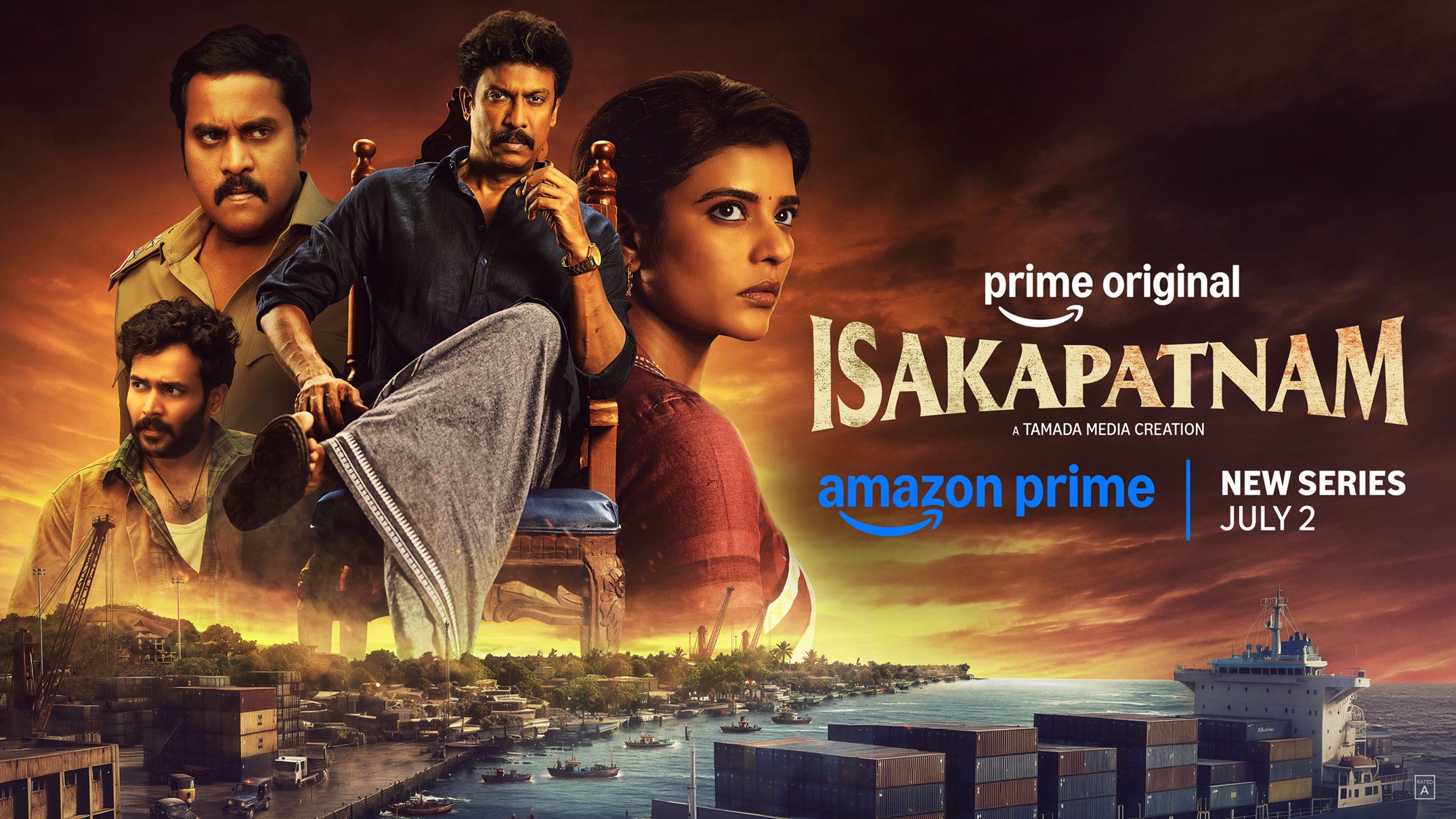 Prime Video Sets July 2 as Global Premiere for Isakapatnam A Gritty, Revenge-fueled Telugu Action Thriller