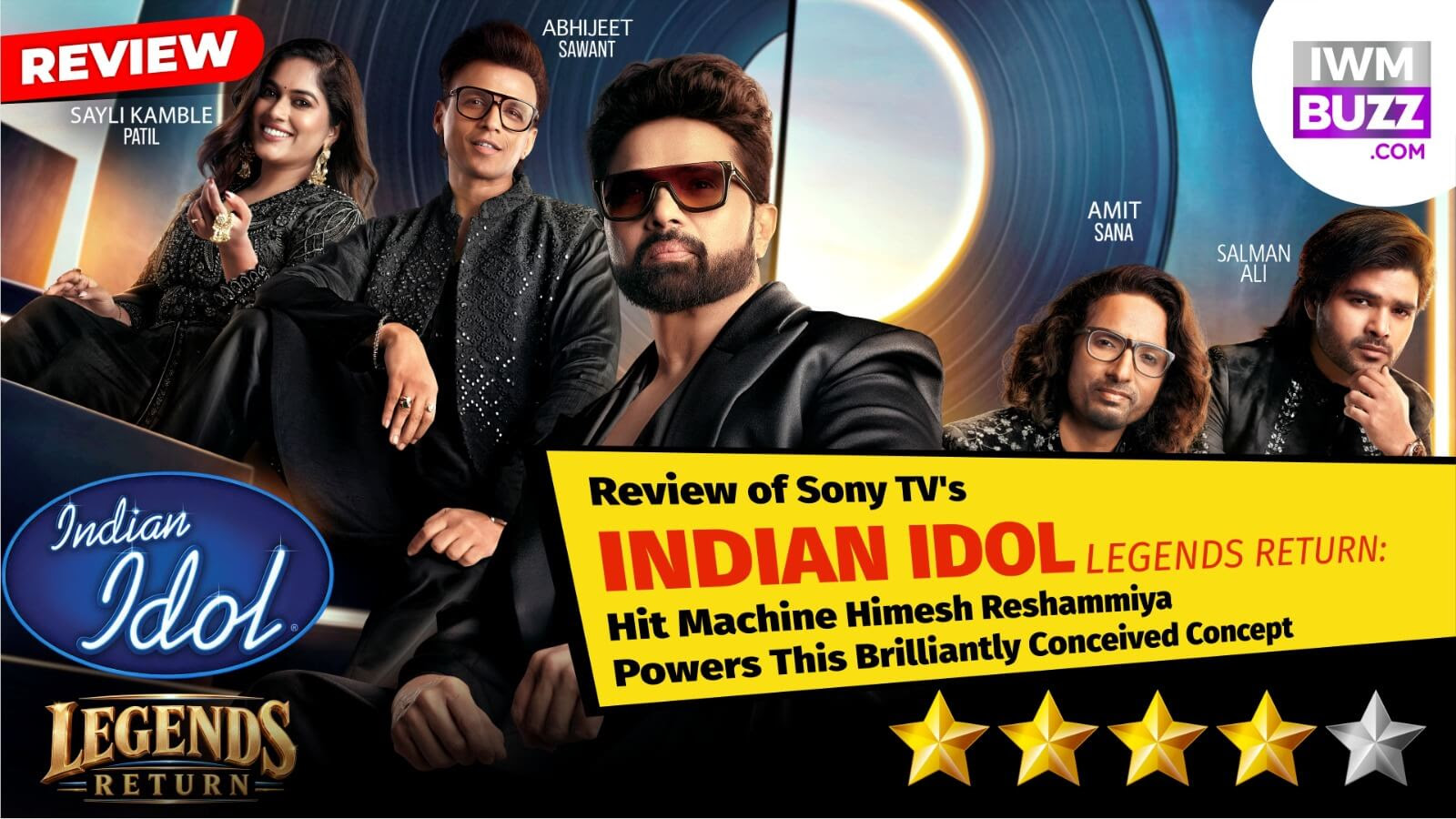 Review of Sony TV&rsquo;s Indian Idol &ndash; Legends Return: Hit Machine Himesh Reshammiya Powers This Brilliantly Conceived Concept