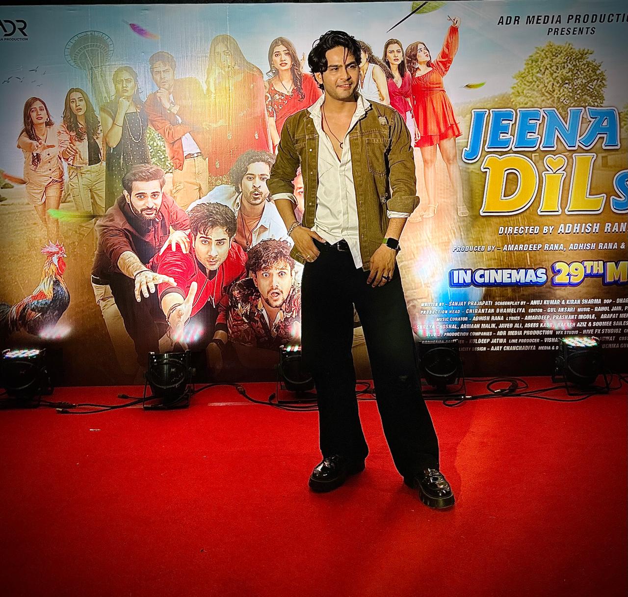 Actor Abhishek Singh Rajput Earns Praise for Role as Aadi at &ldquo;Jeena Dil Se&rdquo; Premiere