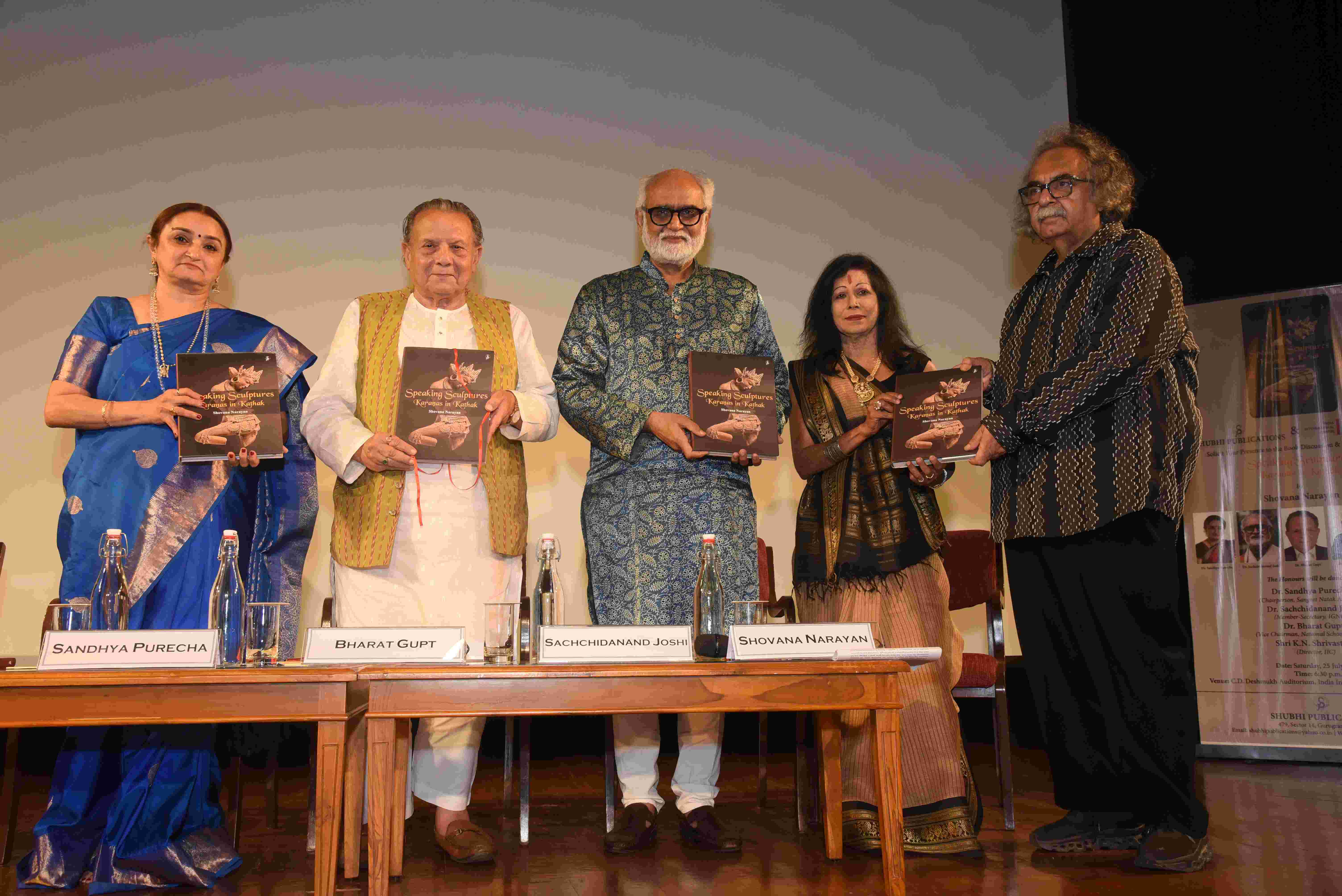 Guru Dr Shovana Narayan's Speaking Sculptures: Karanas in Kathak sparks engaging dialogue on the origins of Kathak at IIC, New Delhi