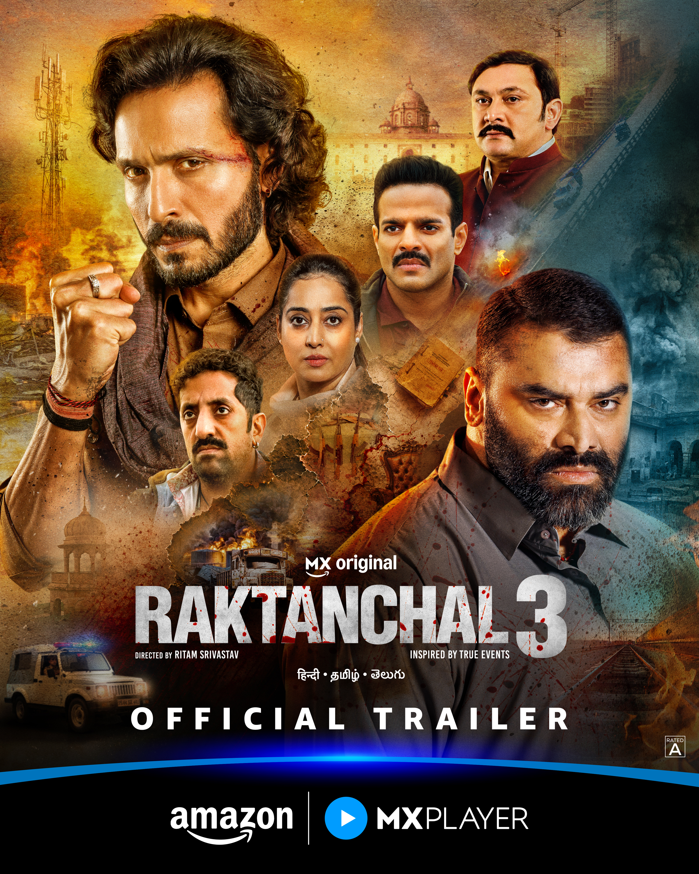 Amazon MX Player Drops the Gripping Raktanchal Season 3, Trailer