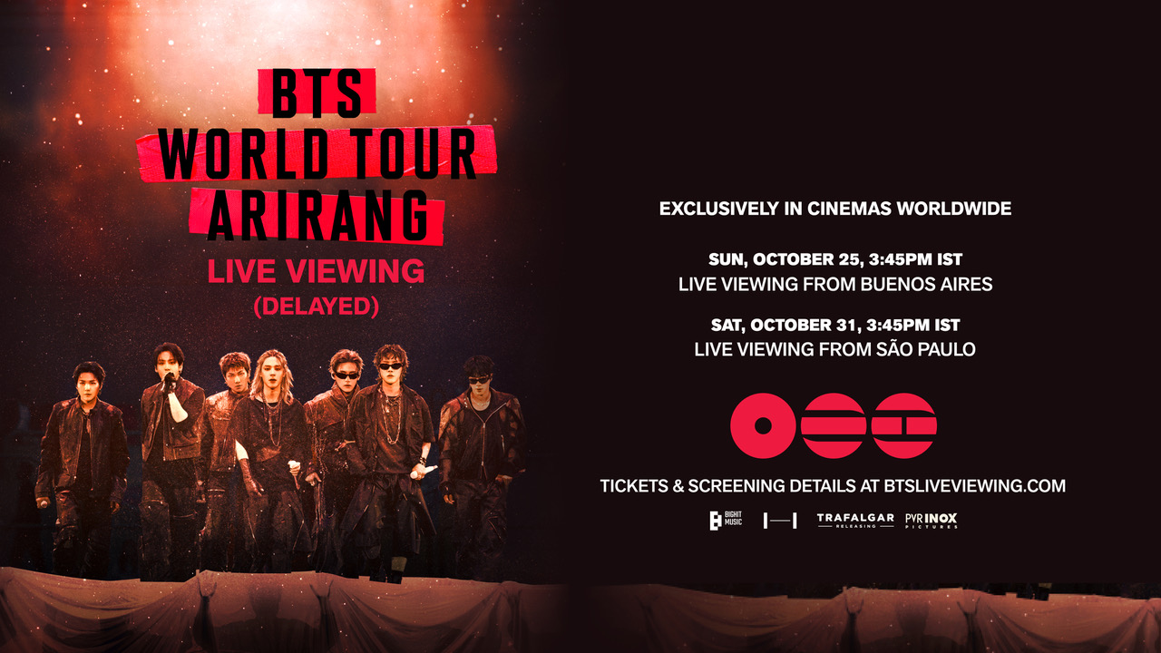 PVR INOX BRINGS BTS WORLD TOUR &lsquo;ARIRANG&rsquo; TO THE BIG SCREEN EXCLUSIVELY FOR FANS ACROSS 38 CITIES AND 89 CINEMAS