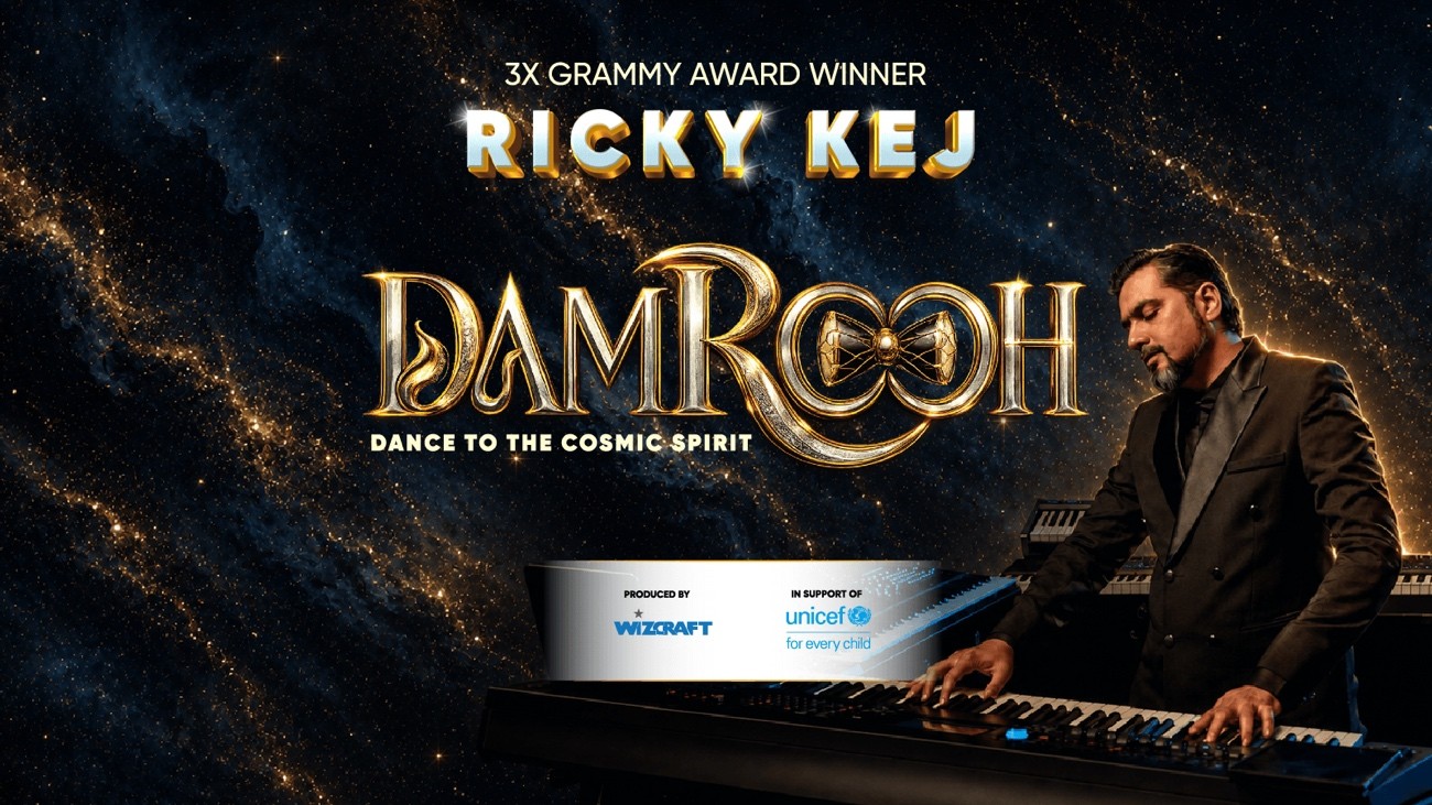 3X Grammy Winner Ricky Kej Announces Multi-City India Tour Damrooh