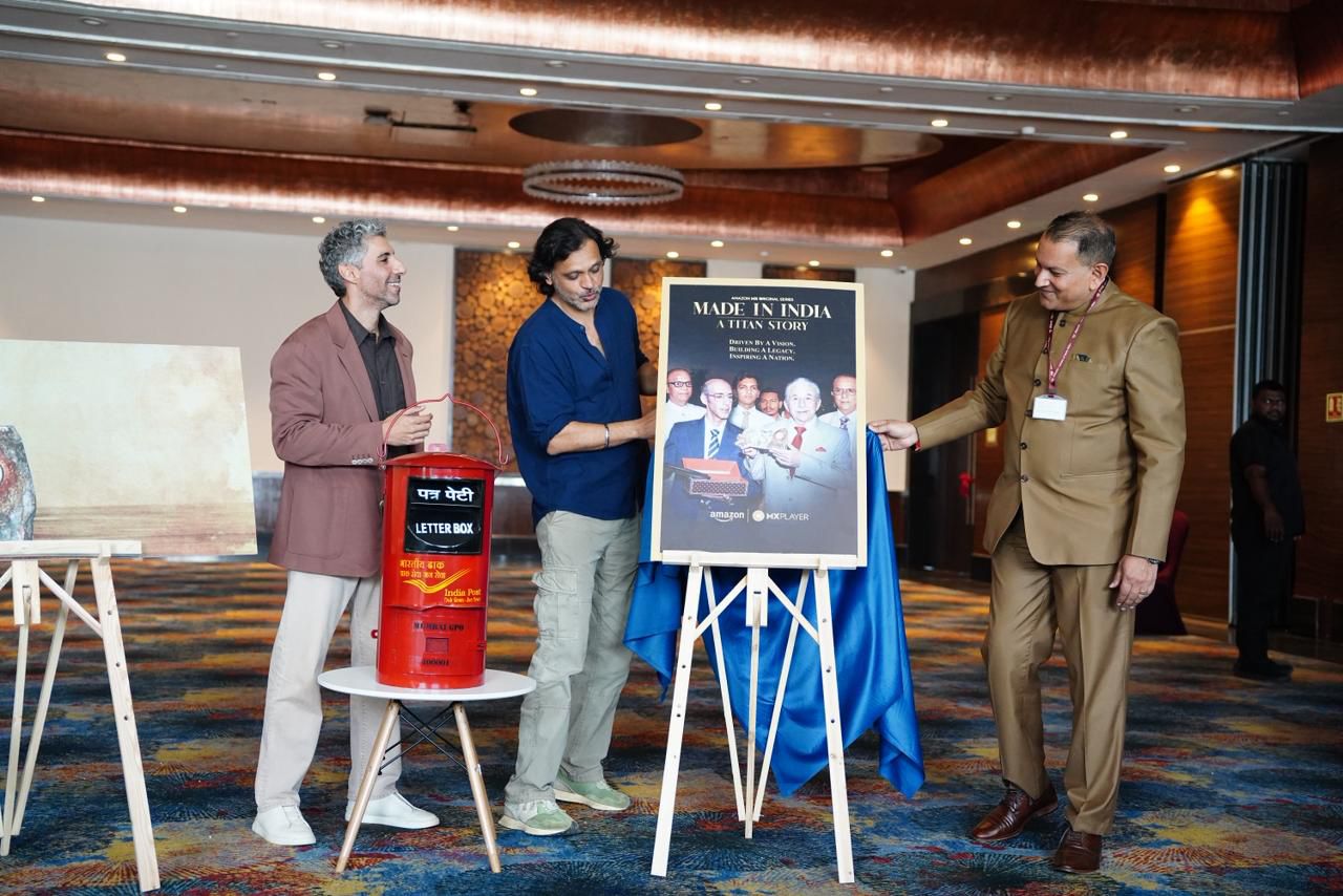 Department of Post, India Honours Amazon MX Player’s Made in India: A Titan Story with Special Commemorative Envelope and Postcard