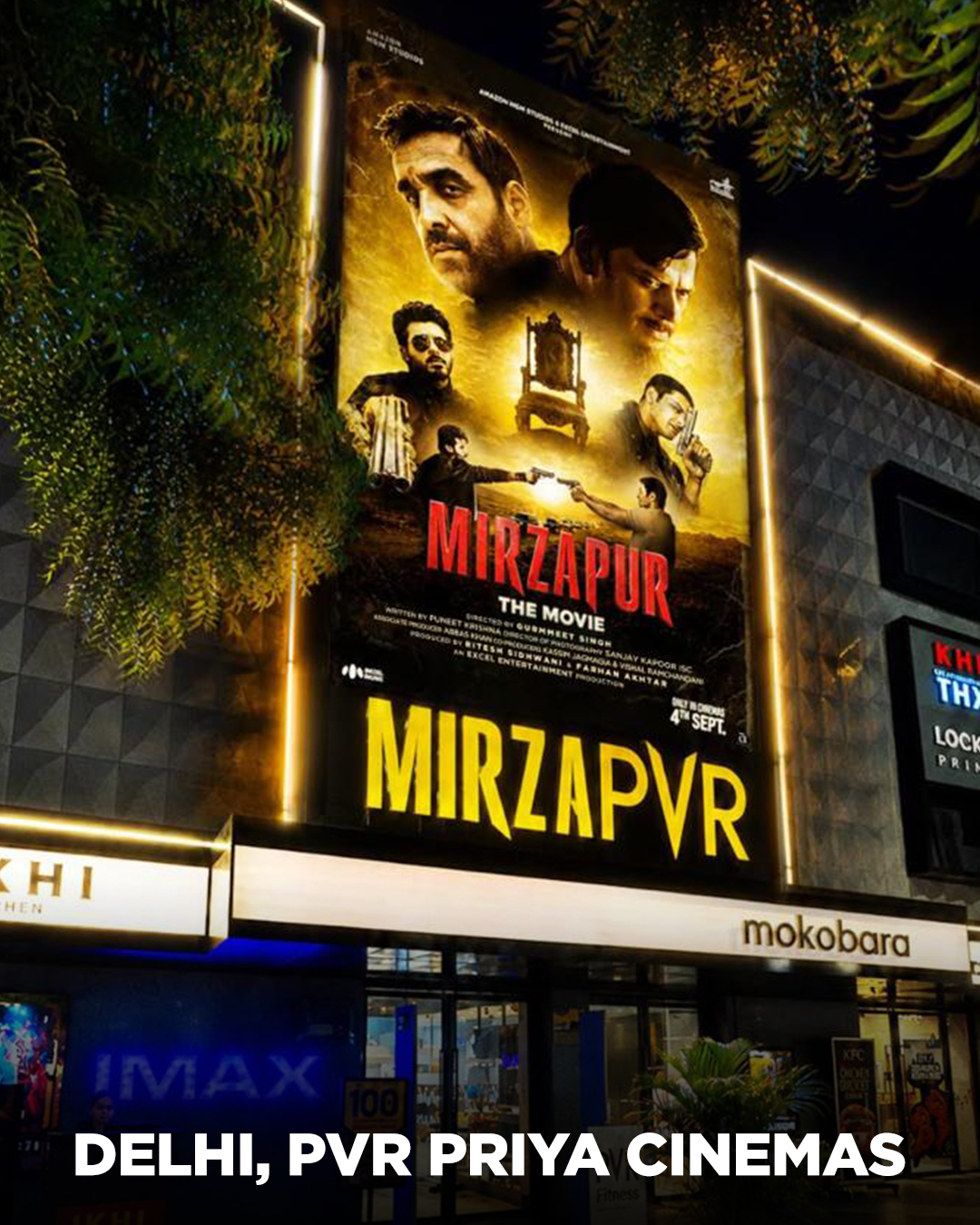 Mirzapur: The Movie Takes Over Key Cinemas Across India as PVR INOX Turns into Mirzapvr