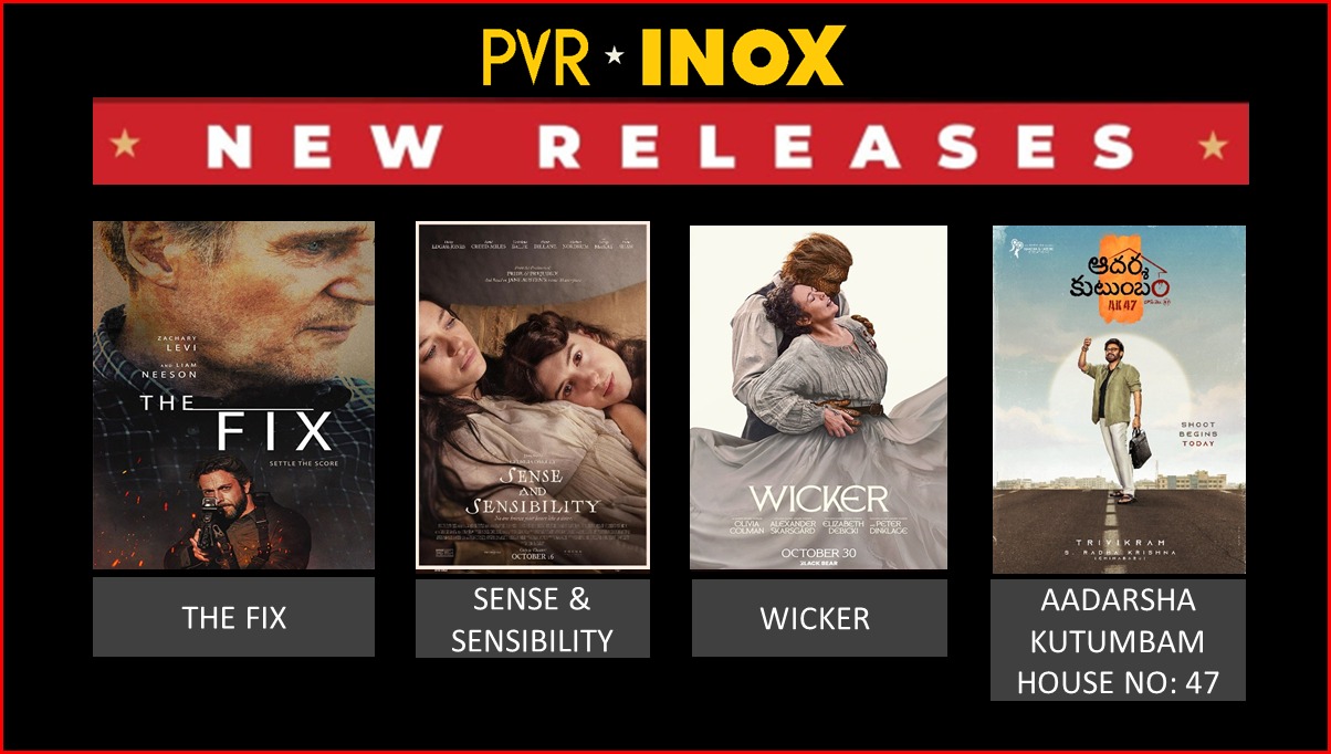 Movie Listicle: PVR INOX BRINGS A DIVERSE MIX OF INTERNATIONAL CINEMA, ROMANCE, REGIONAL STORIES AND HALLOWEEN FAVOURITES TO THE BIG SCREEN