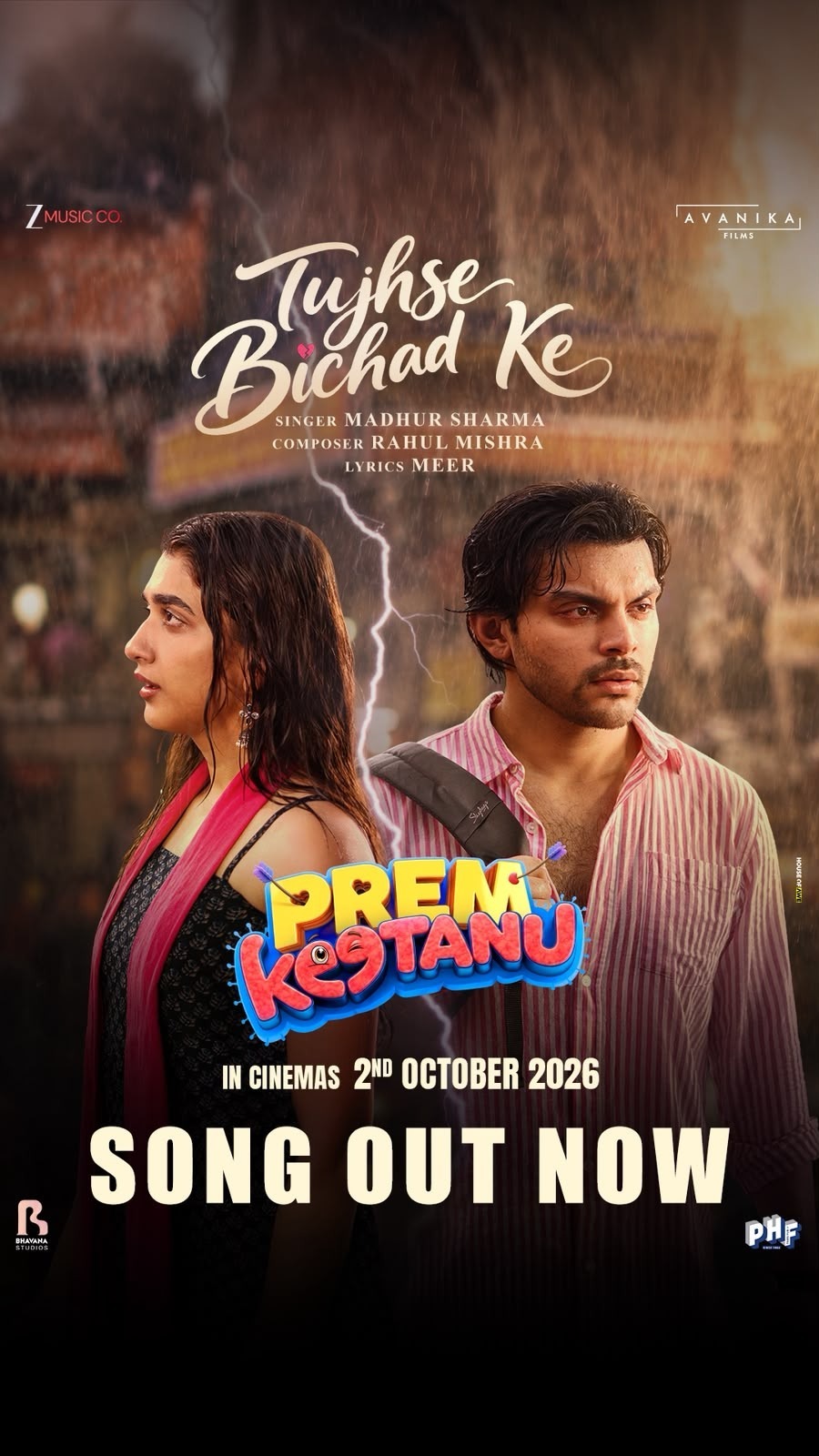 Singer Madhur Sharma Comes Back with a Heartbreak Number &lsquo;Tujhse Bichad Ke&rsquo; for Prem Keetanu*