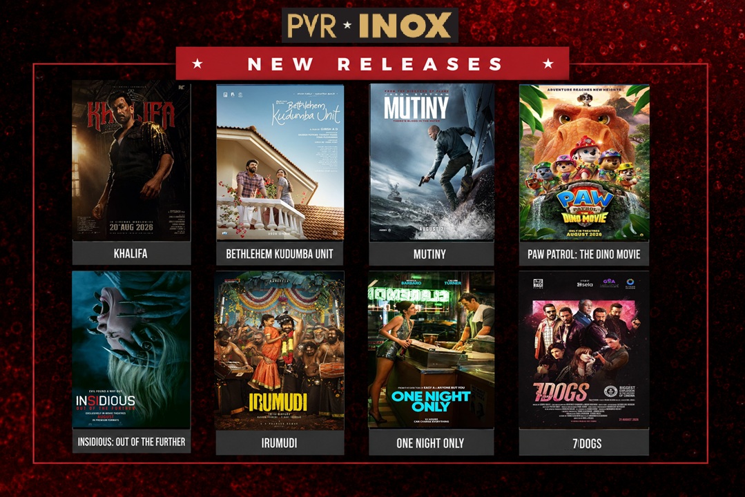 Movie Listicle: A PACKED WEEK OF THRILLS, FAMILY FUN & FESTIVE ENTERTAINMENT AT PVR INOX