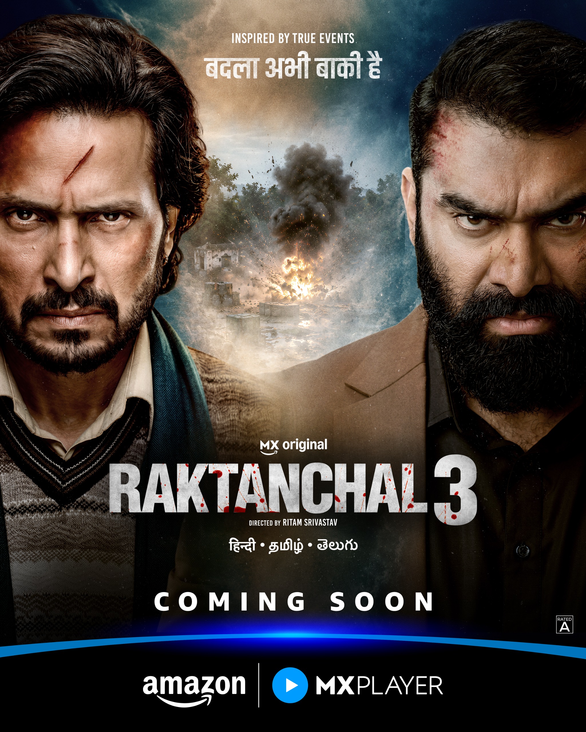 Amazon MX Player Sets the Stage for Raktanchal Season 3 With a Gritty First Look That Brings Back Purvanchal&rsquo;s Deadliest Rivalry