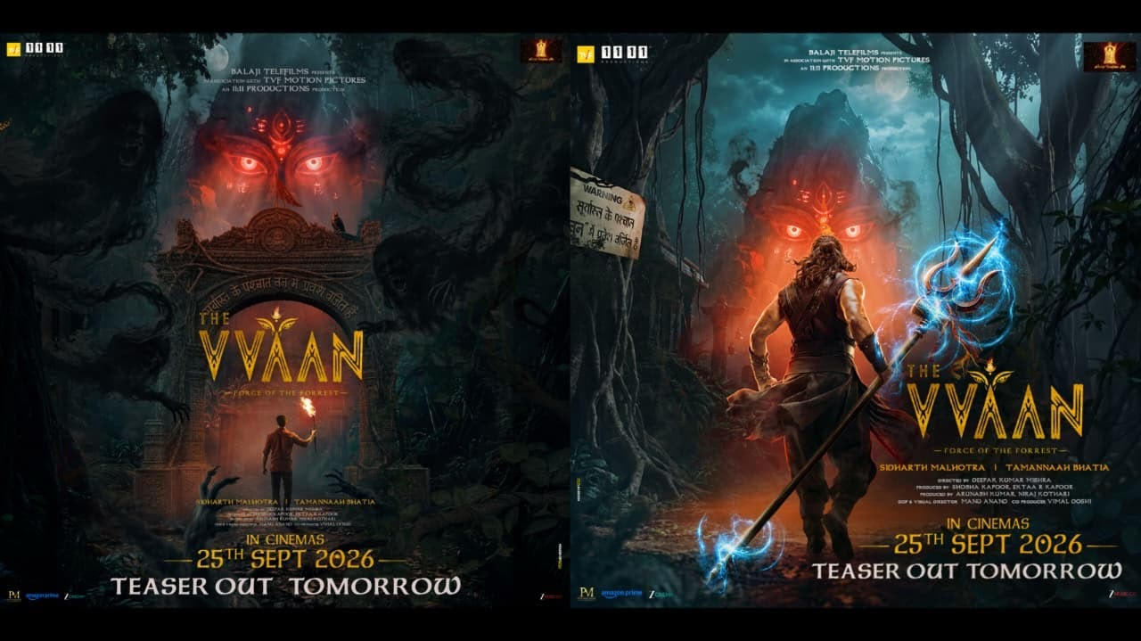 Sidharth Malhotra and Tamannaah Bhatia's The Vvaan's fantasy folklore spectacle expands with two striking posters