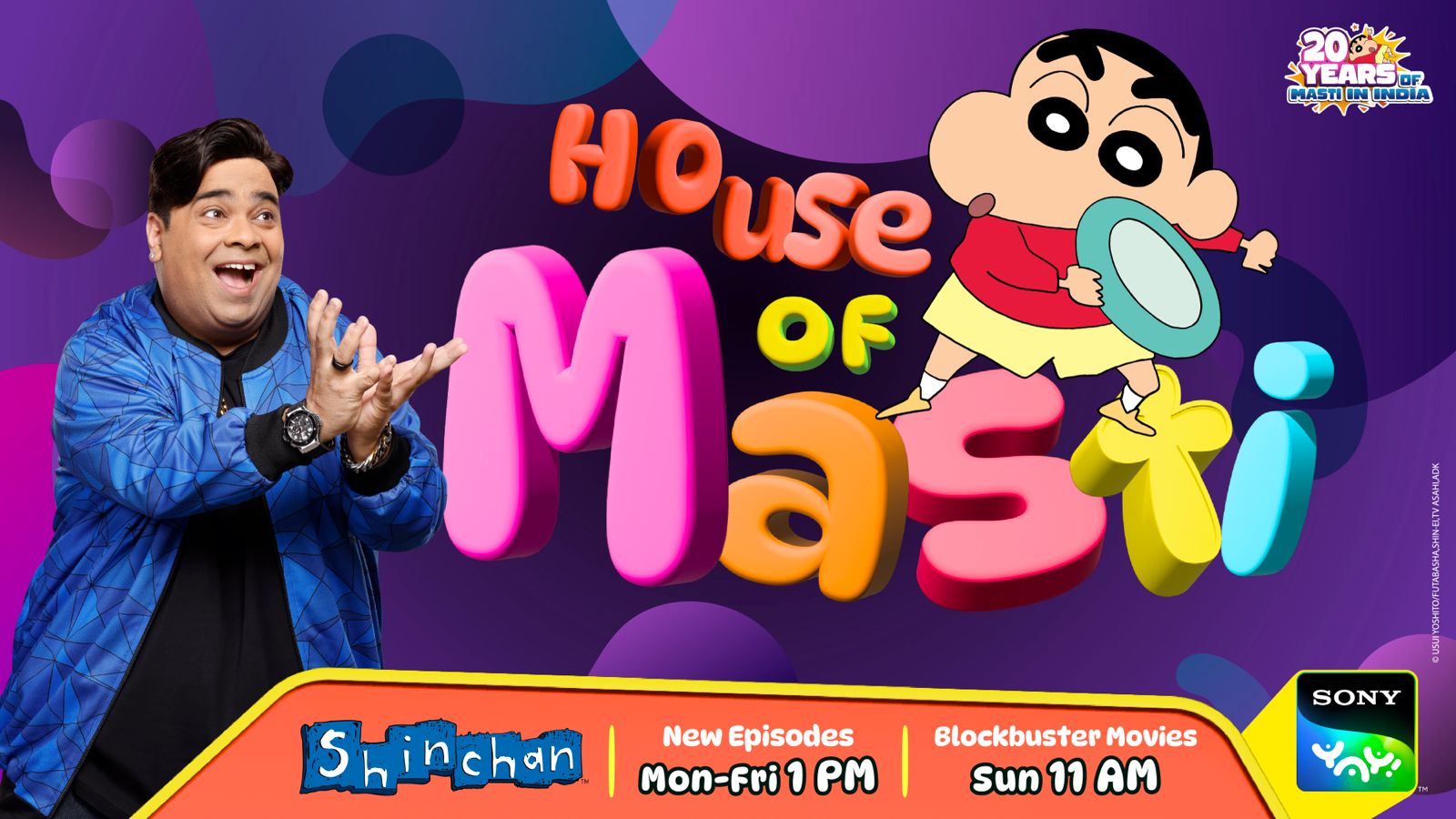 Shin chan’s 20-year run on Indian TV gets a ‘House of Masti’ moment on Sony YAY!