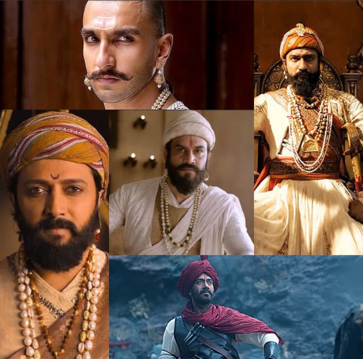 Ranveer Singh, Riteish Deshmukh to Sharad Kelkar: Bollywood Actors Who Nailed Maratha Look in Historical-Epic Spectacles