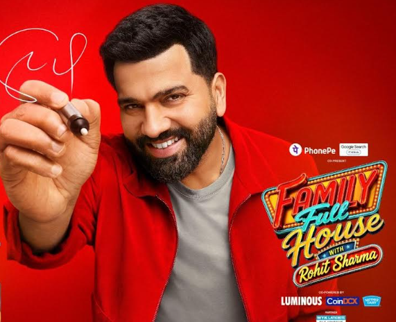 Family Full House with Rohit Sharma draws strong advertiser interest on Sony LIV ahead of launch