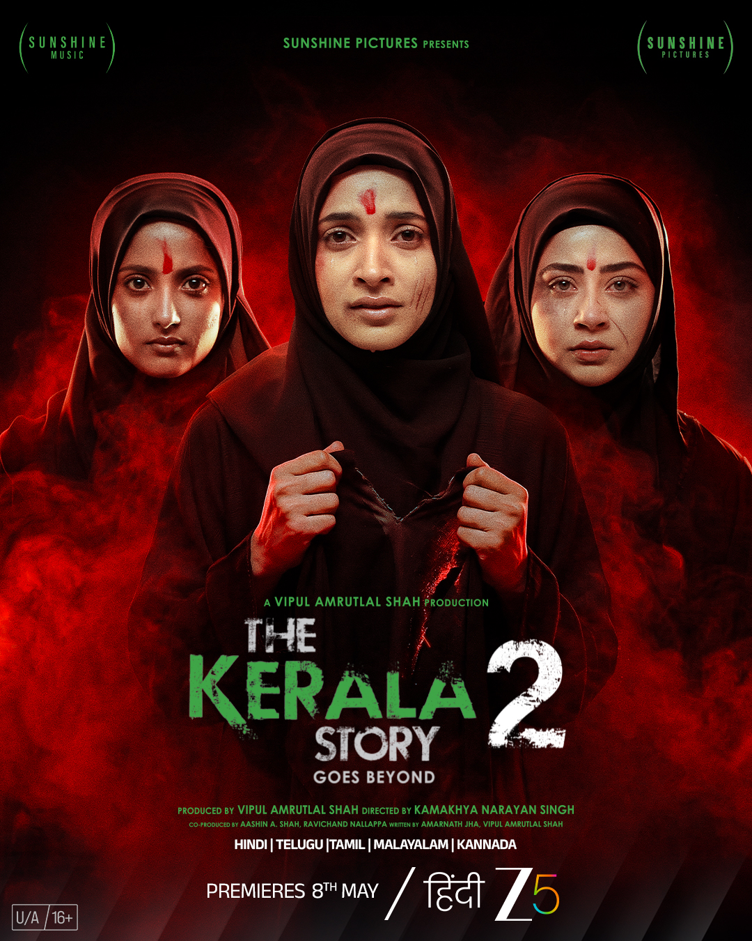 Hindi ZEE5 Announces the Digital Premiere of &lsquo;The Kerala Story 2 Goes Beyond&rsquo; on 8th May