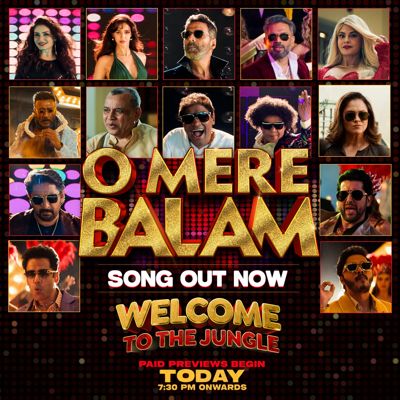 The melody everyone noticed in the Welcome To The Jungle trailer finally has a full song; Welcome to The Jungle's O Mere Balam is here on popular demand!
