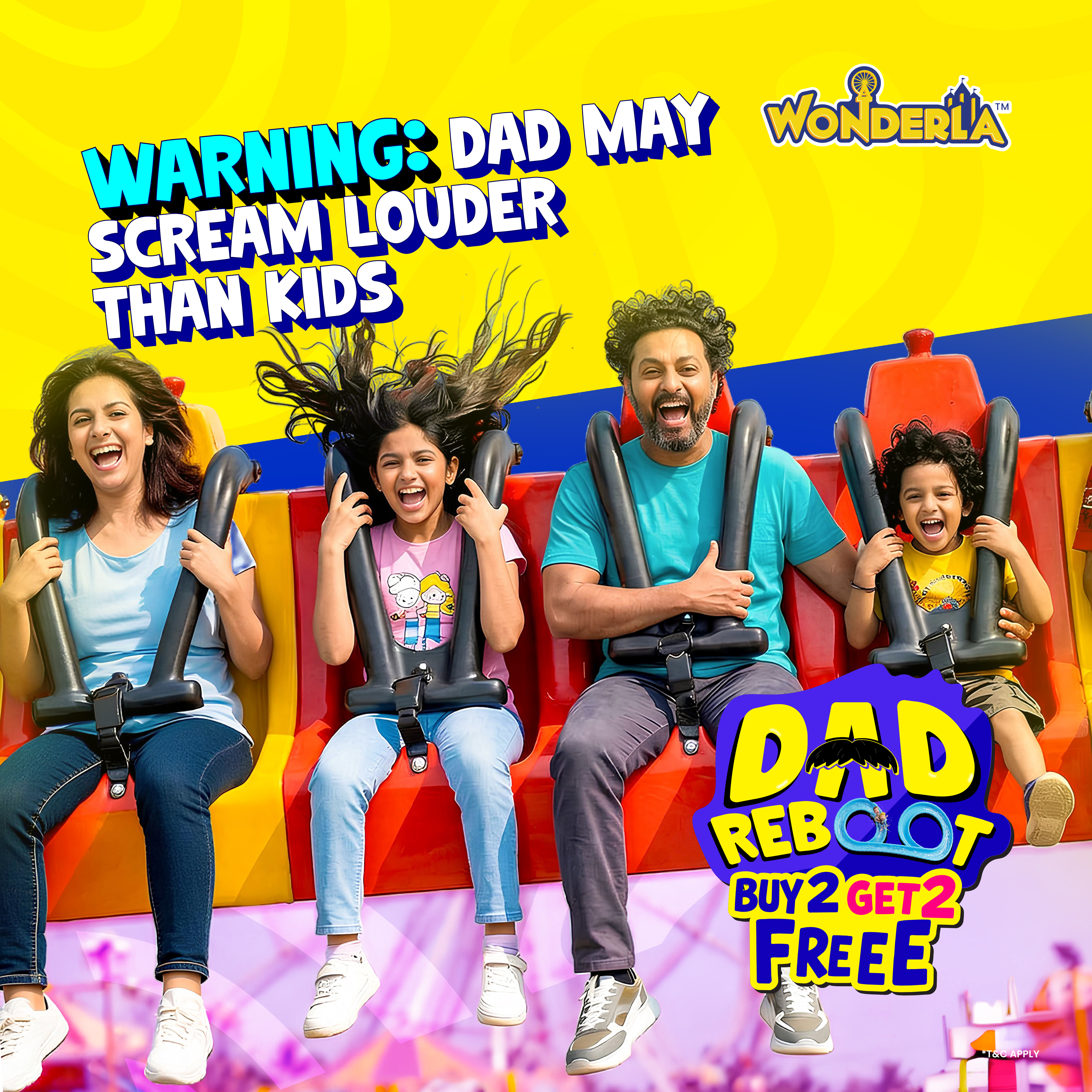 Wonderla’s Father’s Day offer | Time to Unplug & Have Fun: Wonderla Bengaluru's Exclusive Father's Day Packages Are All About Moments That Matter