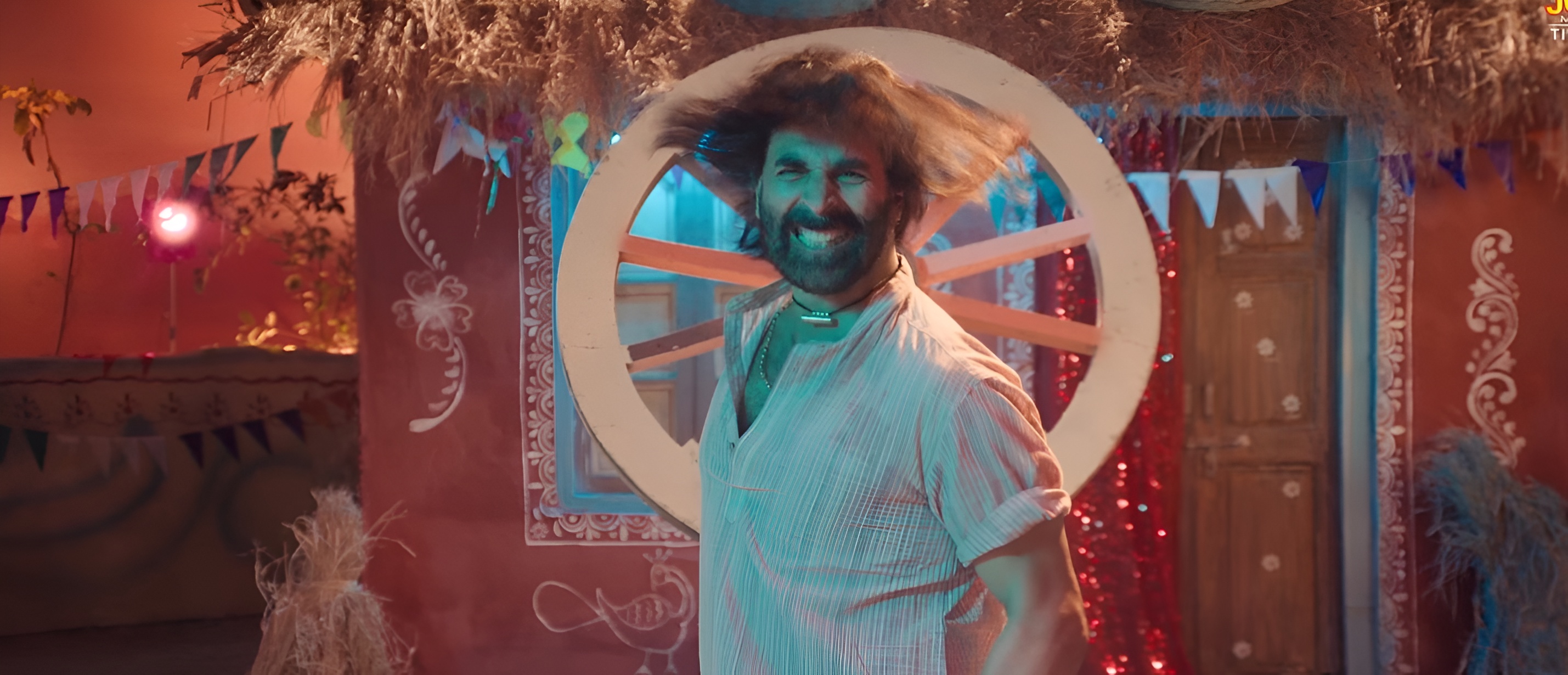 Akshay Kumar Goes Full Bhojpuri Hero in the Internet-Breaking Film Welcome to the Jungle; Gives a Peek in Song Ghis Ghis Ghis