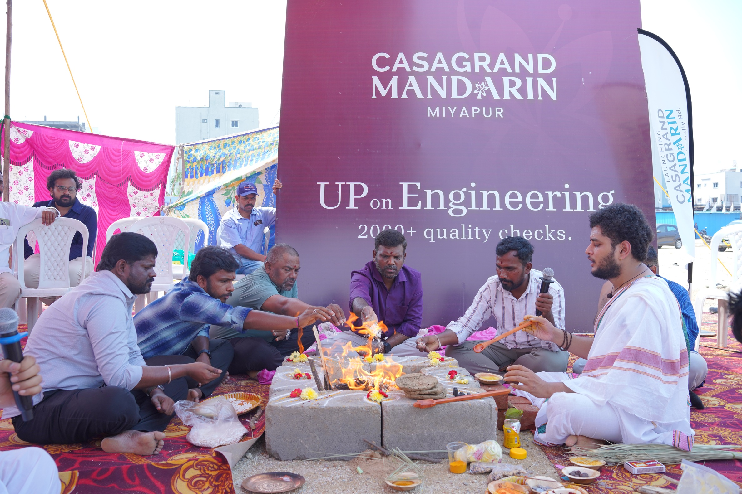Casagrand Breaks Ground in Miyapur to Develop Hyderabad&rsquo;s First UPARTMENT, Casagrand Mandarin