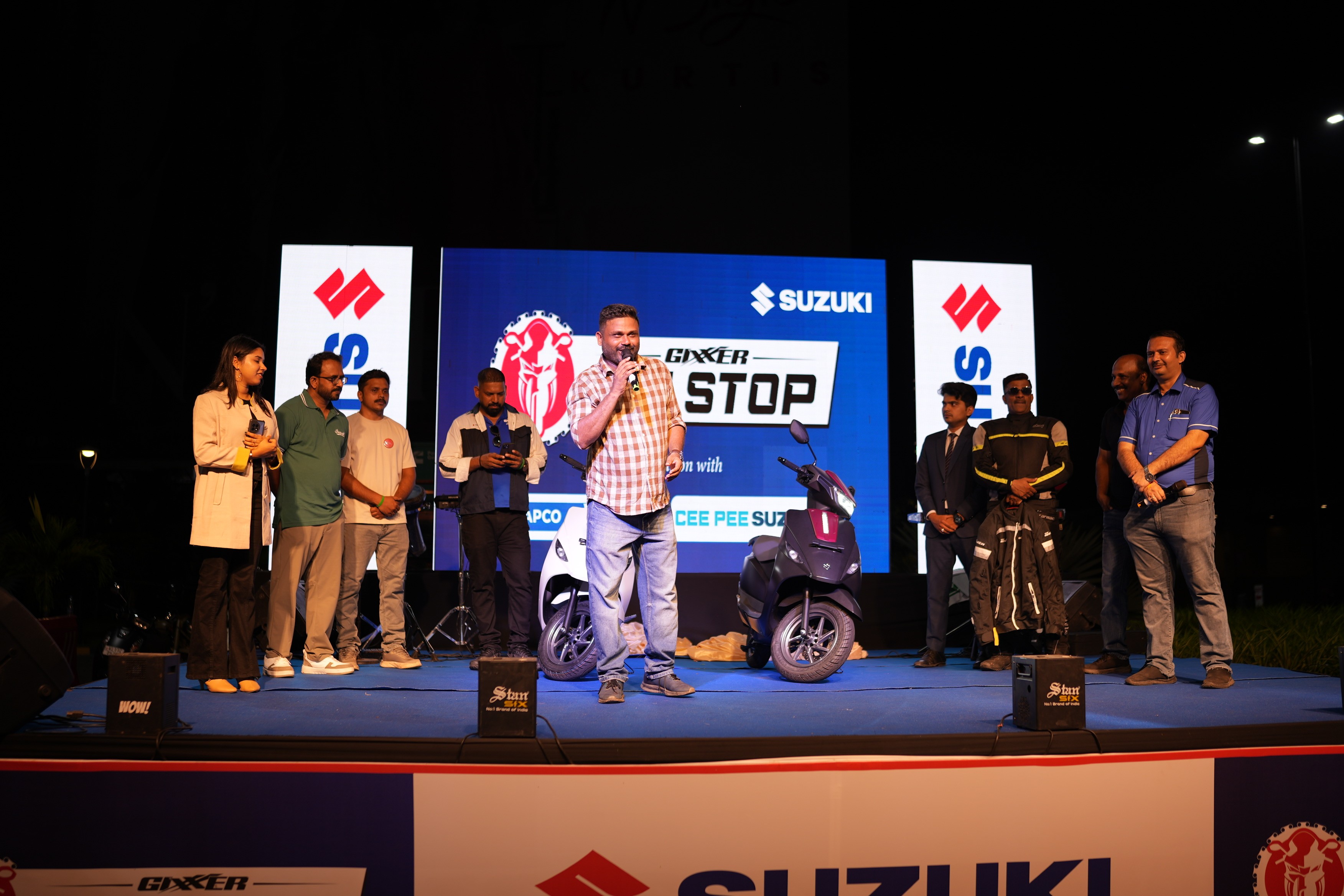 Suzuki Motorcycle India Expands On-Ground Customer Engagement with GIXXER Pit Stop in Kozhikode, Kerala