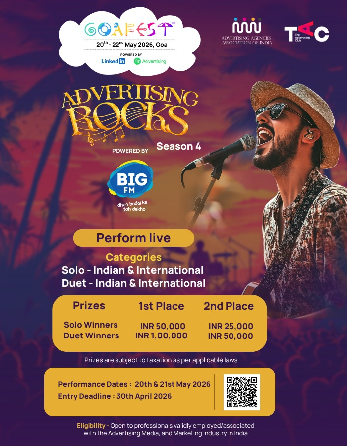 Advertising Rocks returns for Season 4 to Goafest 2026