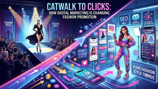 From Catwalk to Clicks: How Digital Marketing Is Changing Fashion Promotion
