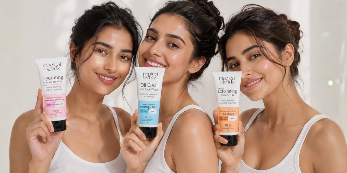 New Launch: Magical Blends Launches upto 99% Natural Face Washes Range