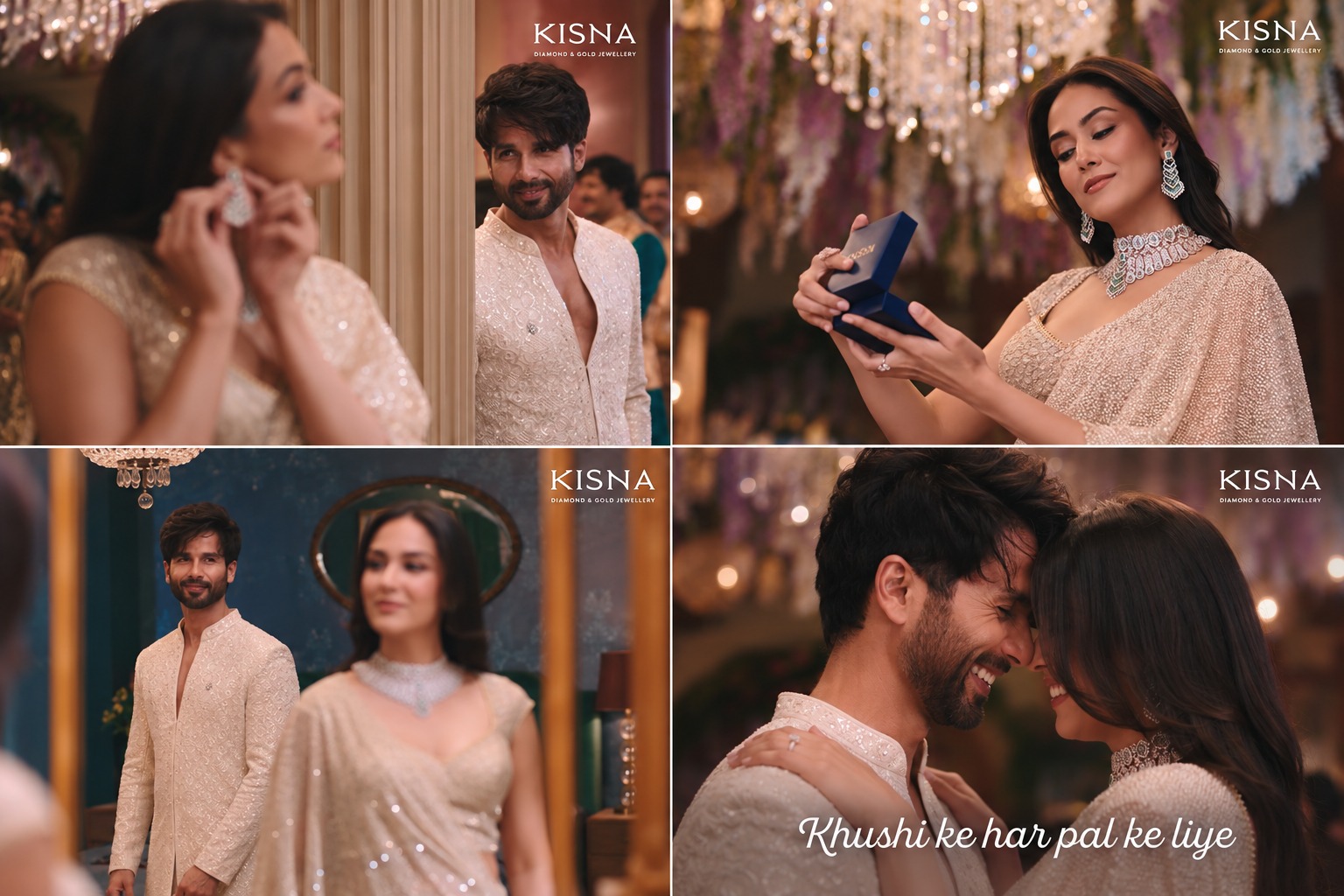 A Bollywood classic gets a festive encore as KISNA brings back 'Woh Kisna Hai' with Shahid and Mira