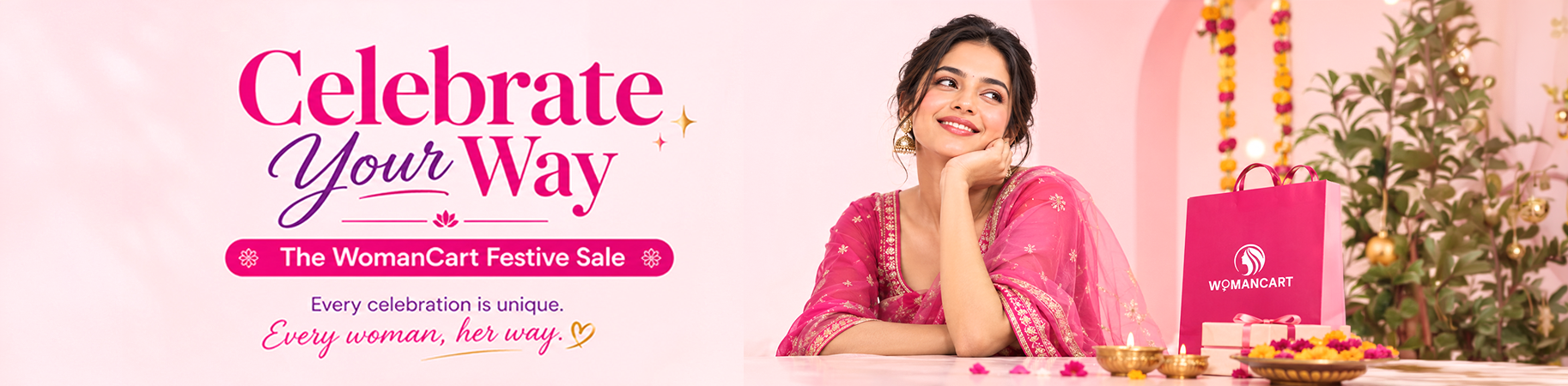 Womancart Goes Live with Festive Sale &lsquo;Celebrate Your Way&rsquo;, Offers Up to 50% Off