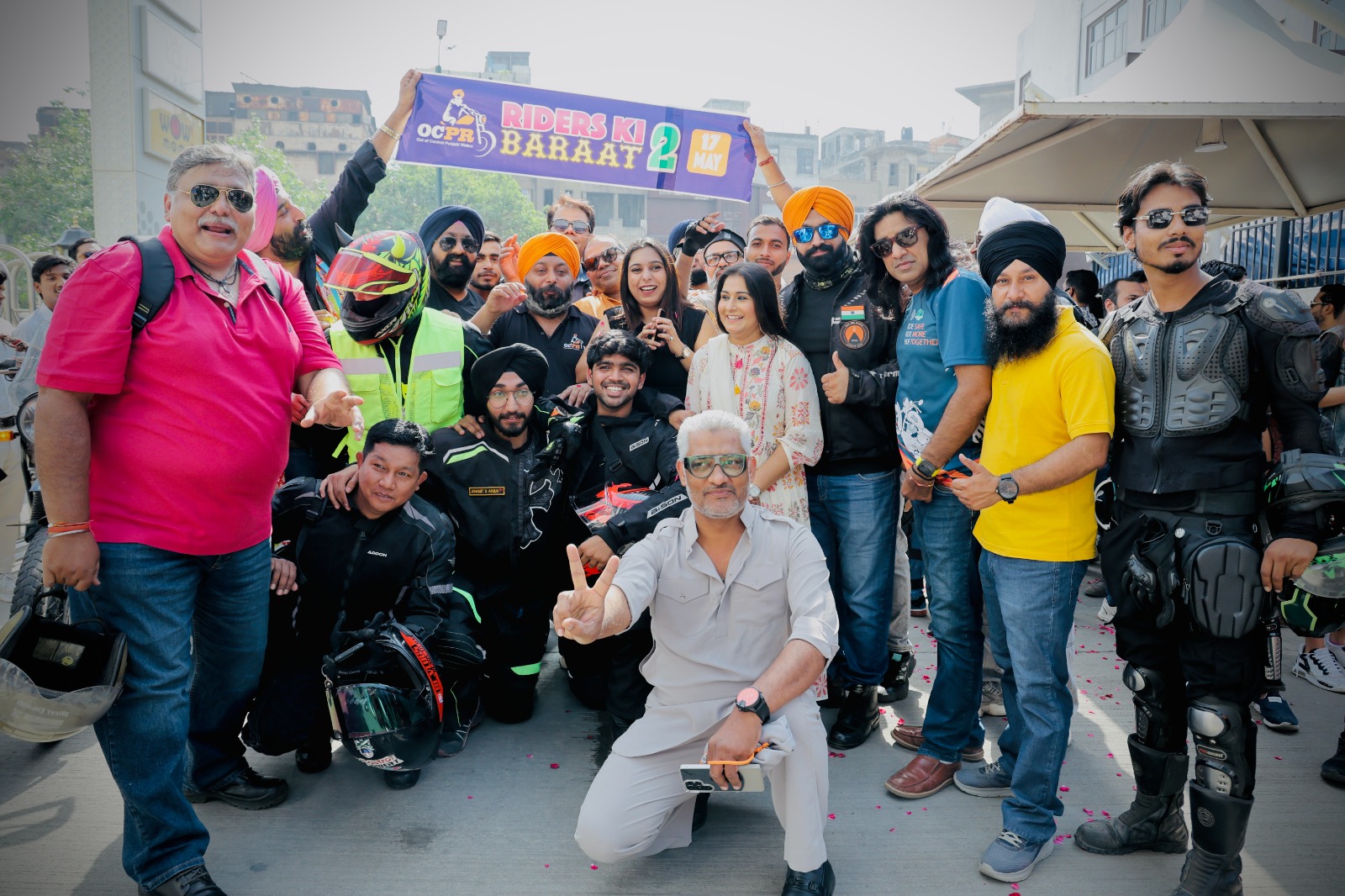 Riders Ki Baraat 2.0 Returns Bigger and Bolder to Omaxe Chowk with 1000+ Bikers, in Collaboration with OCPR
