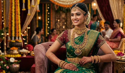 Temple Jewellery Trends 2026: How to Style Traditional Gold Jewellery for Weddings and Festive Looks