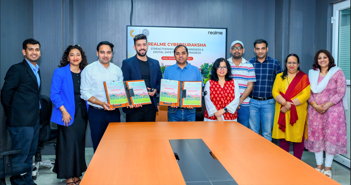 realme partners with IIT Kanpur&rsquo;s C3iHub to boost cybersecurity literacy across Uttar Pradesh