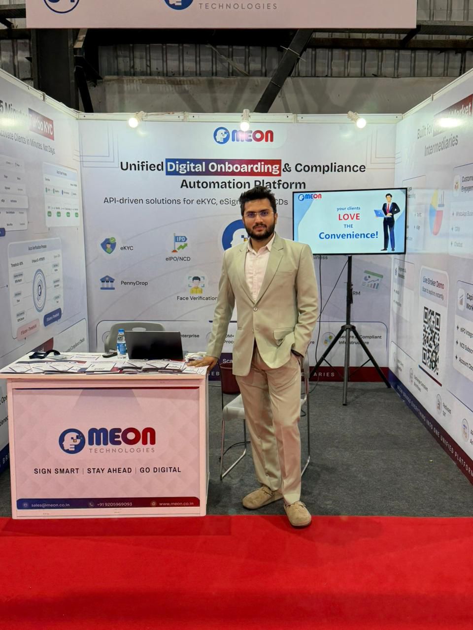 Meon Technologies Showcases Advanced KYC & Digital Onboarding Solutions at StockTech 2026
