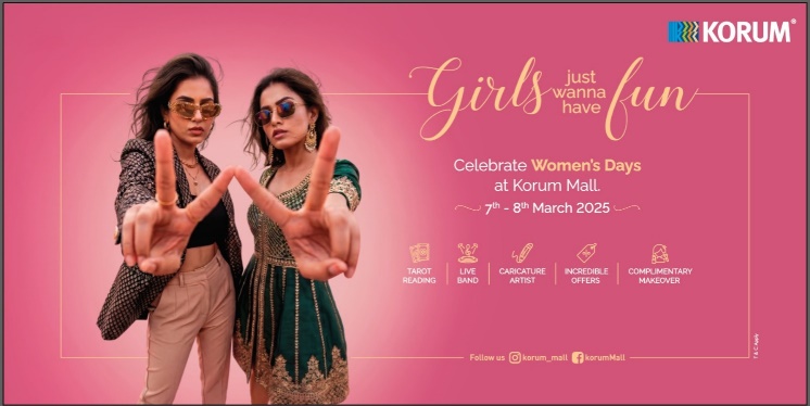 Korum Mall hosts engaging activities on the occasion of International Women's Day