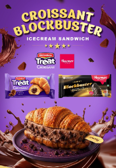 Britannia Treat Croissant x Havmor Blockbuster Collaboration