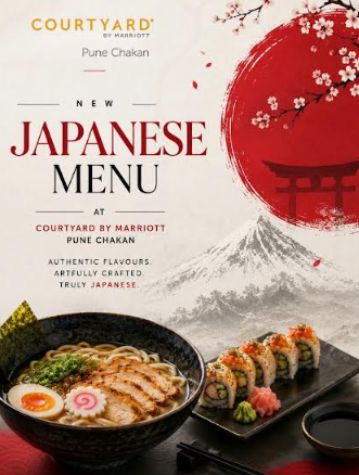 Courtyard by Marriott Pune Chakan Unveils New Japanese Menu at Marriott Bonvoy on Wheels (MBOW)