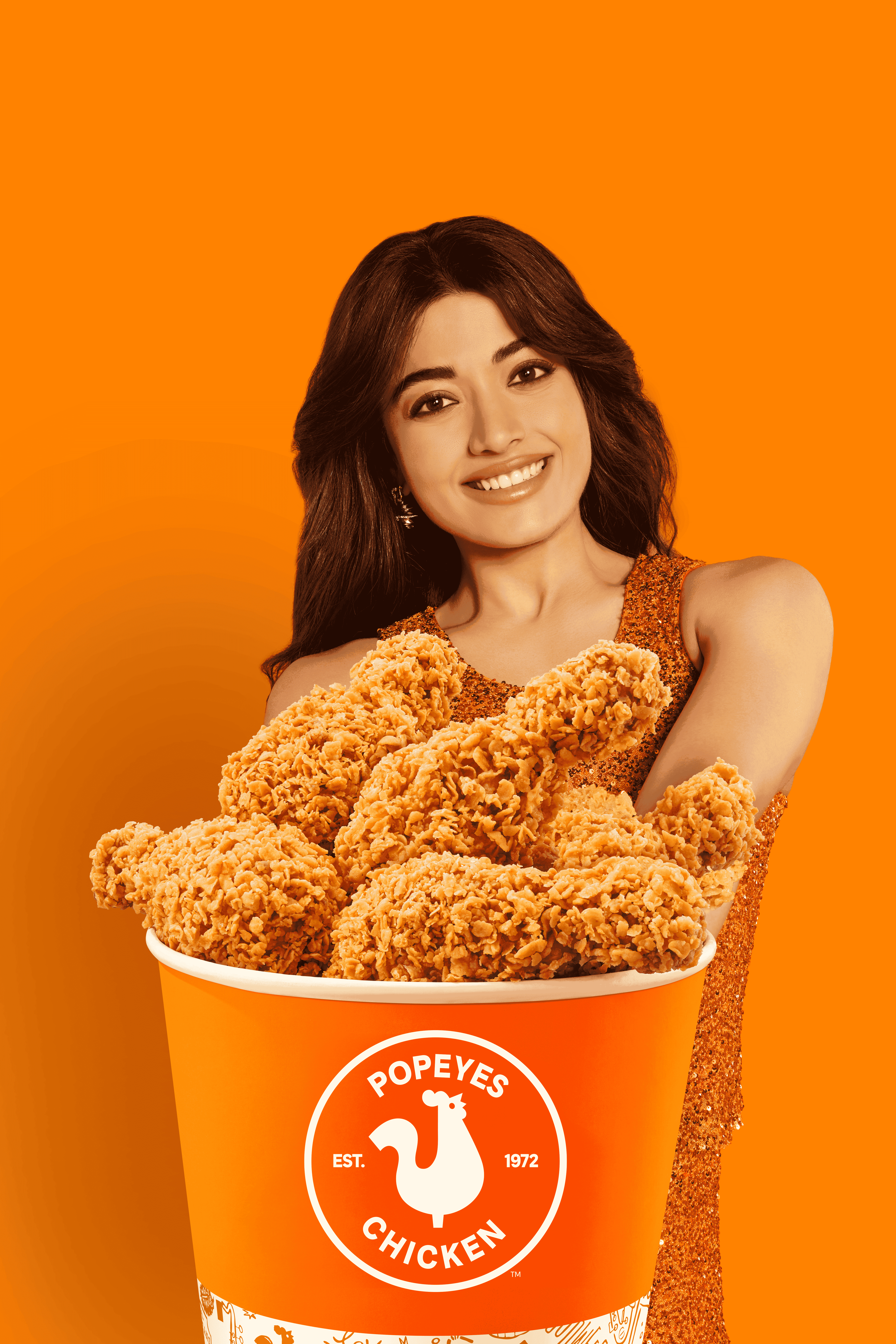 Popeyes India Onboards Rashmika Mandanna as Brand Ambassador; Launches &lsquo;BORING vs BOLD&rsquo; TV Campaign