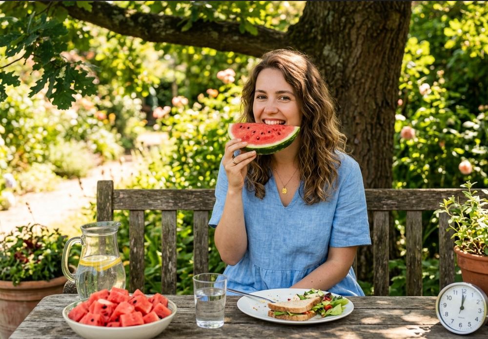 Experts Recommend Midday Watermelon Intake to Beat Heat