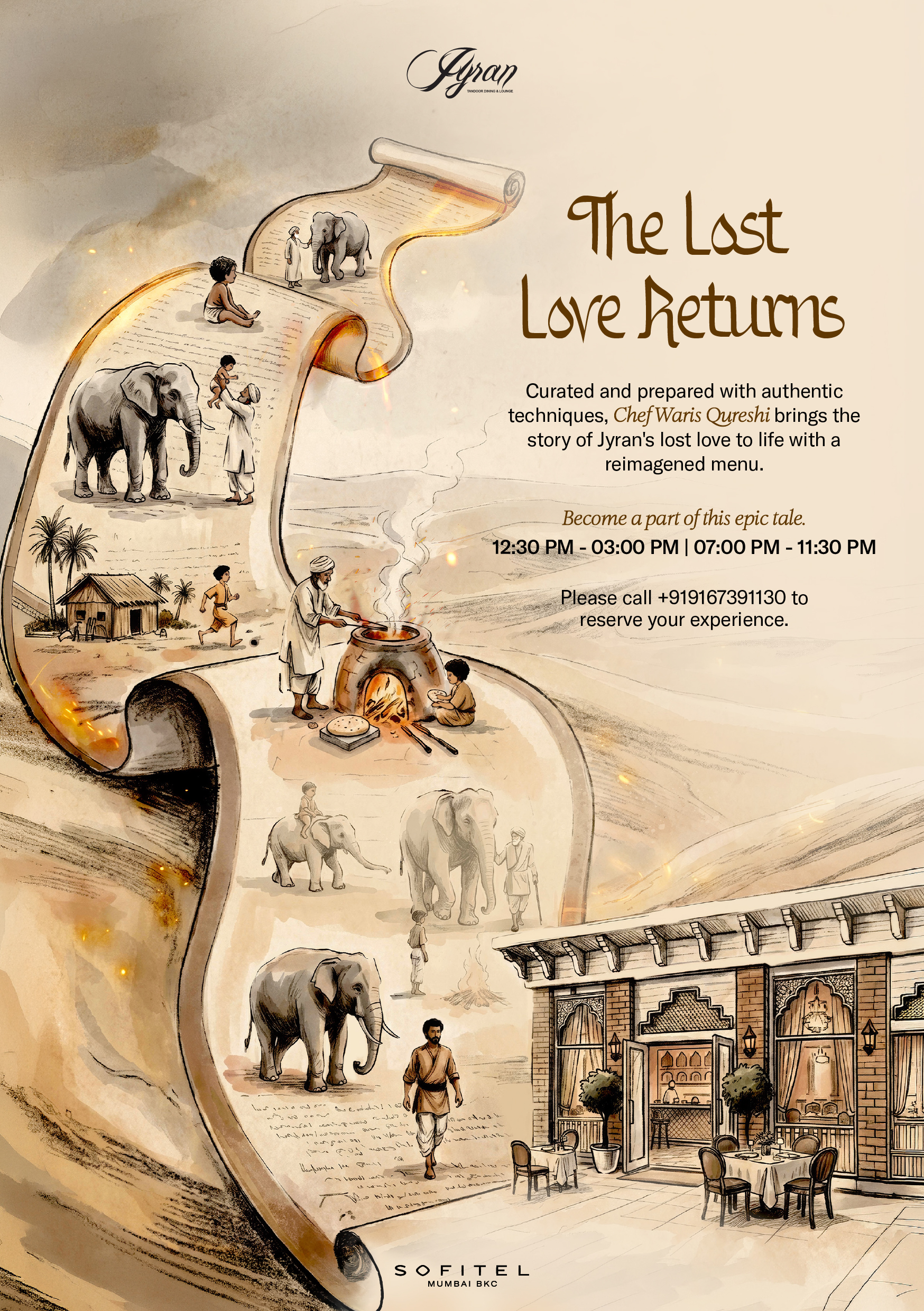 The Lost Love Returns at Jyran, Sofitel Mumbai BKC