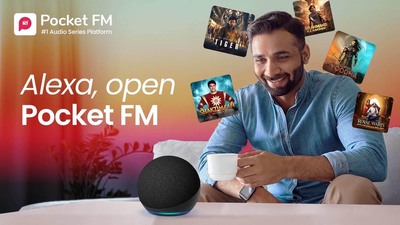 Pocket FM Brings Its Audio Series Library to Amazon Alexa