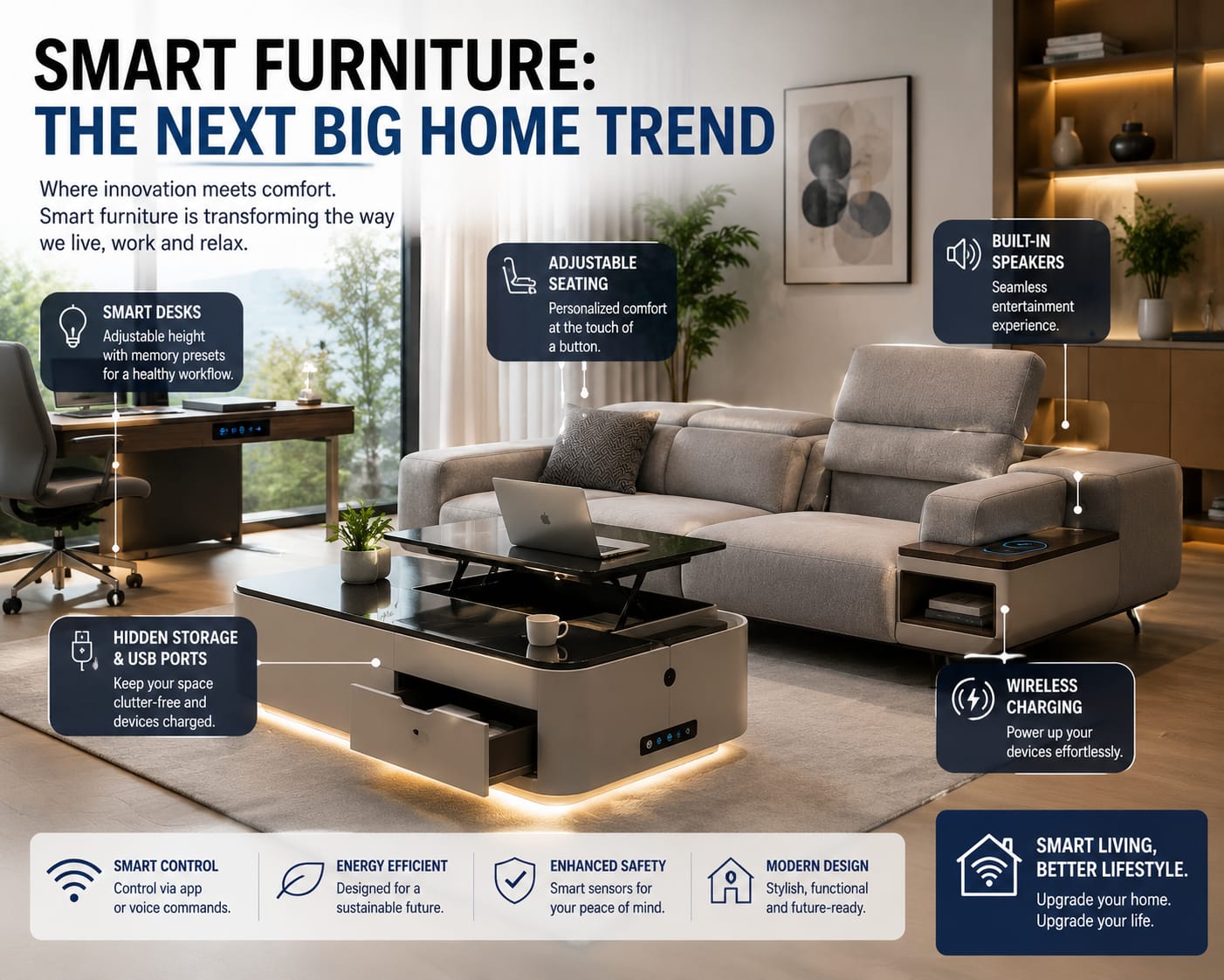 Smart Furniture: The Next Big Home Trend