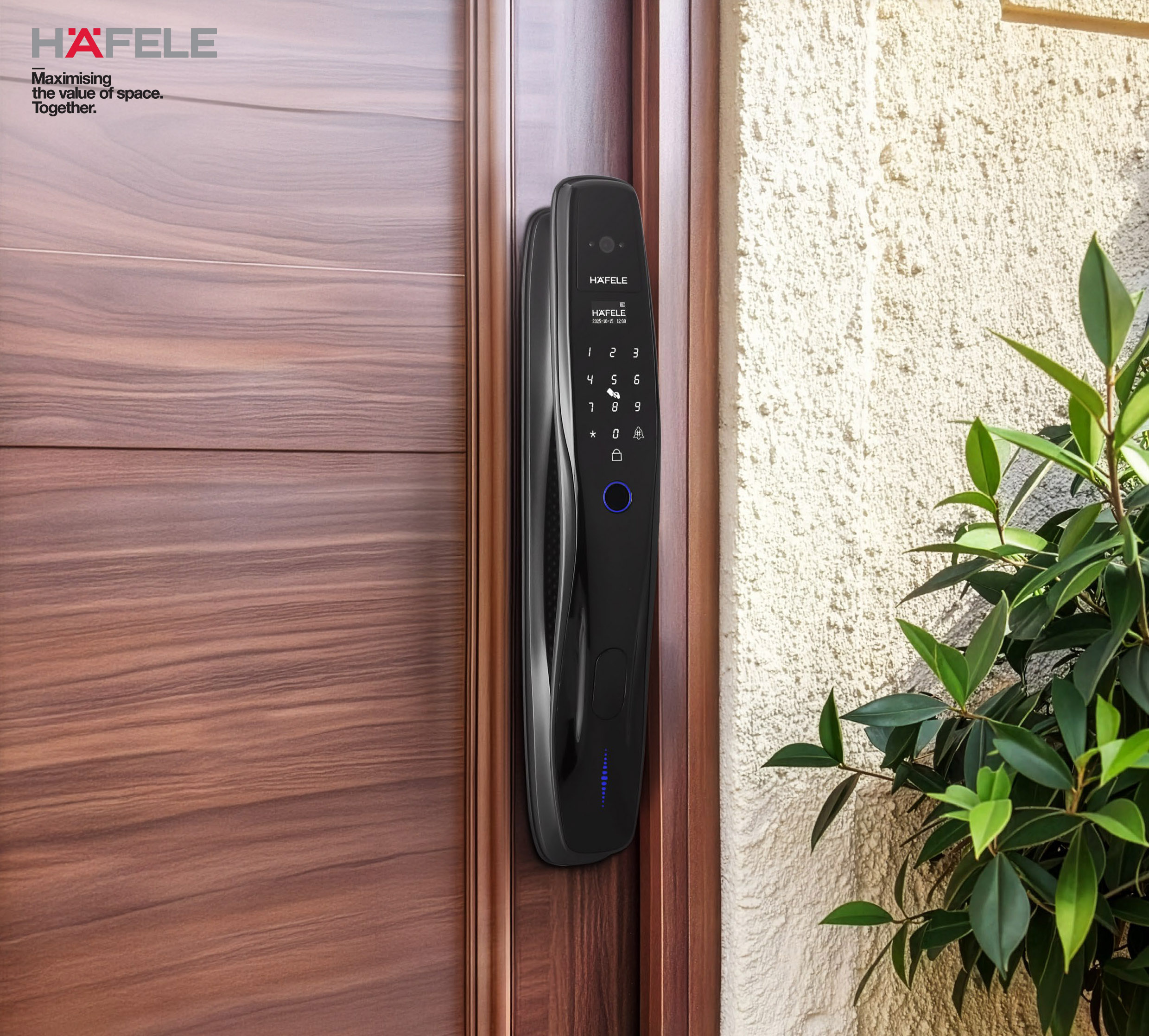 Hafele Smart Locks Put Flexible Access at Your Fingertips.