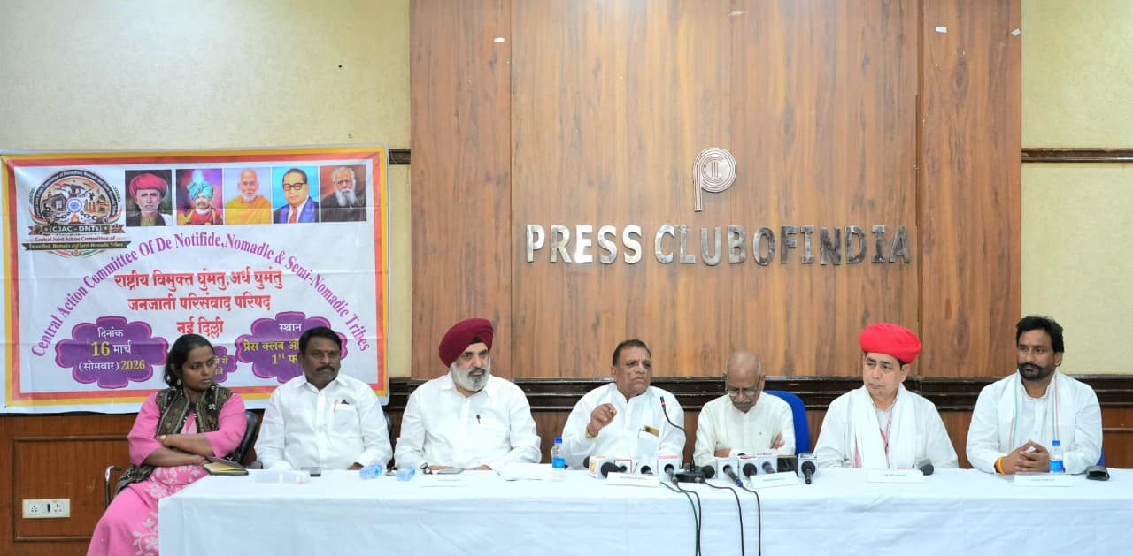 DNT Representatives Announce Formation of “DNT–NT Federation of India”, Demand Separate Column in 2027 Census