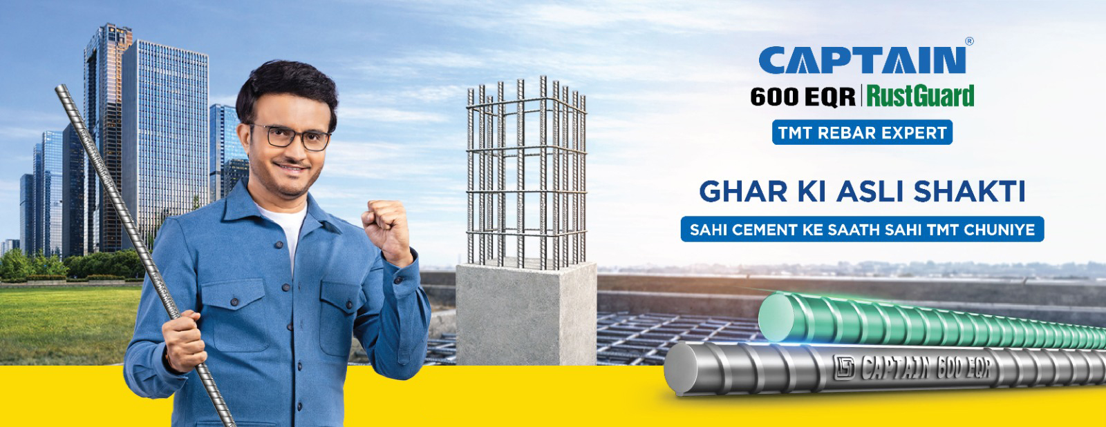 Captain Steel Launches Category-Disrupting TVC To Educate Consumers On The Role Of TMT Rebars In Building Stronger Homes