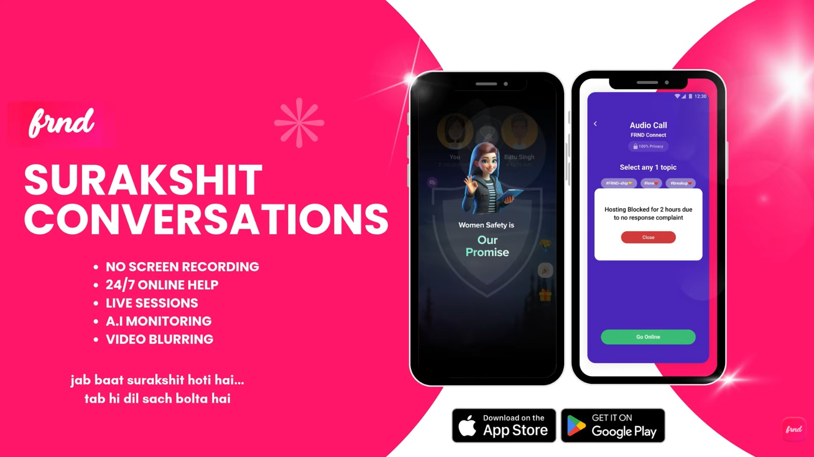 FRND Launches &lsquo;Surakshit Conversations&rsquo; to Redefine Safe Digital Interaction for Women